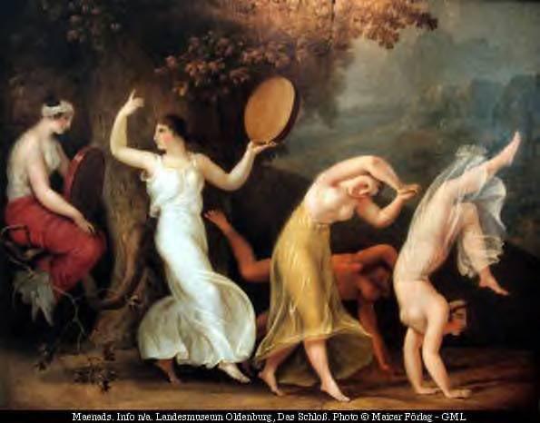 Sengrieķu mitoloģijā menādas... Autors: Dusmīgs Bebrs Menādas - trakojošās sievietes