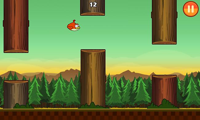 Clumsy Bird  flappy bird... Autors: ghost07 Labākās Android spēles 2014. gadā