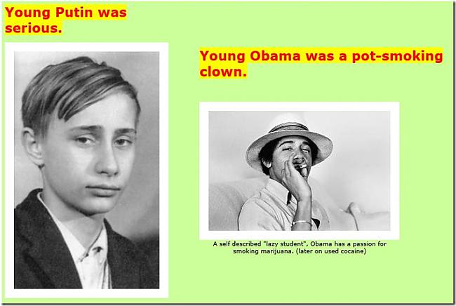  Autors: Njamkaa Putin vs Obama