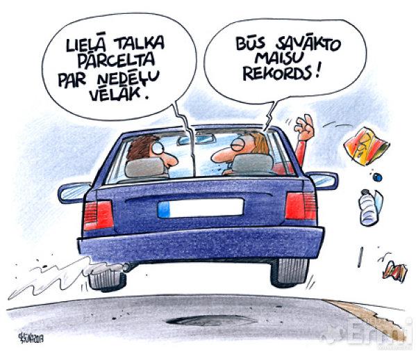 Policista... Autors: cezijscs karikatūras šoferiem