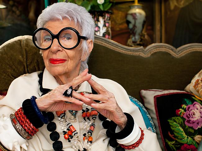 Ja ir interese par scarono... Autors: sviestapika Iris Apfel