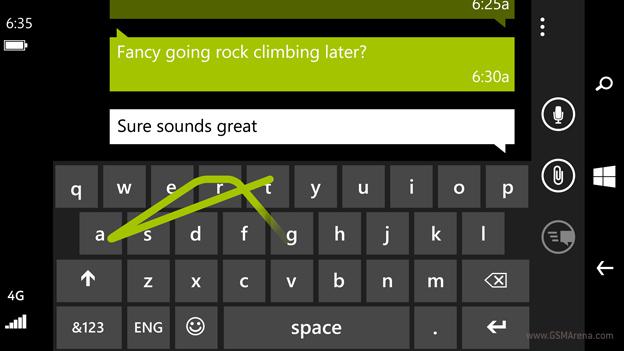 Windows Phone 8.1 klaviatūra iegūst Ginesa pasaules rekordu.