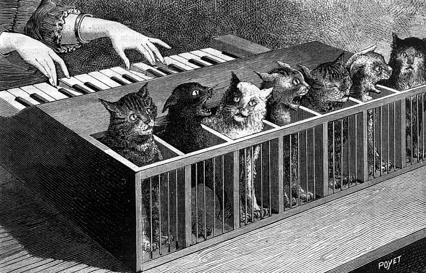 Kaķu klavieres bija mūzikas... Autors: Uldis Siemīte Neparasti fakti