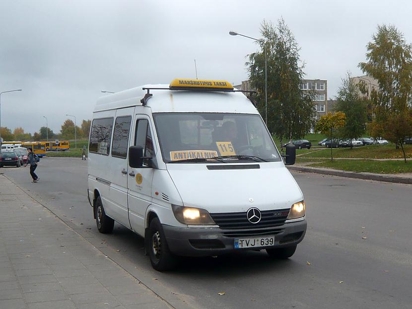 MercedesBenz Sprinter... Autors: bobija UAB „Tolimojo keleivinio transporto kompanija,Almir“,Klaipėdos autobusų parkas