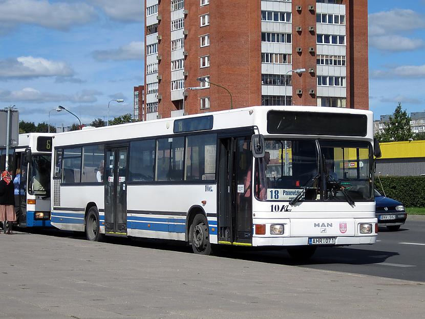 MAN EL202 Autors: bobija UAB „Tolimojo keleivinio transporto kompanija,Almir“,Klaipėdos autobusų parkas