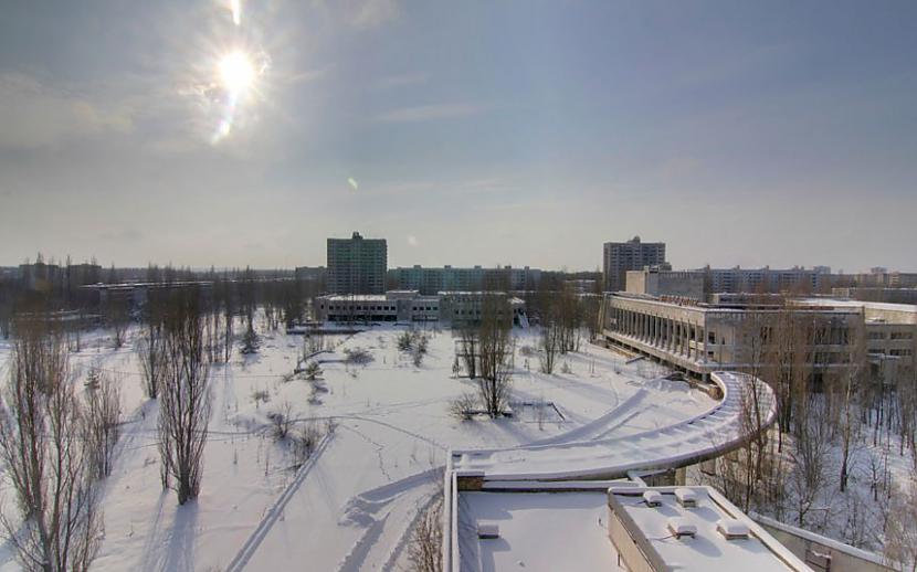 Agrāk galvenais pilsētas... Autors: Zutēns Černobiļa 28 gadus pēc traģēdijas...