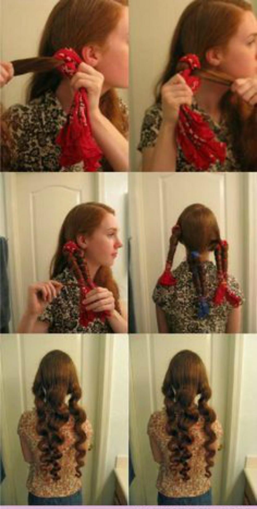 lakatlokas vajadzēs lakatus... Autors: MsSparkleyGirl Vairāk kā 10 matu ielokošanas veidi.