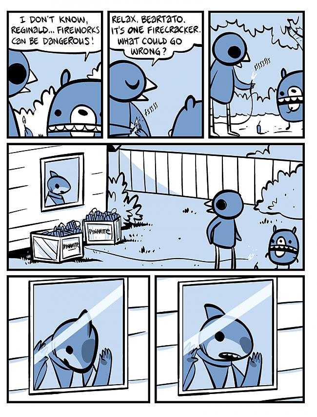  Autors: tifaanija Nedroid comics! Beartato & Reginald <3