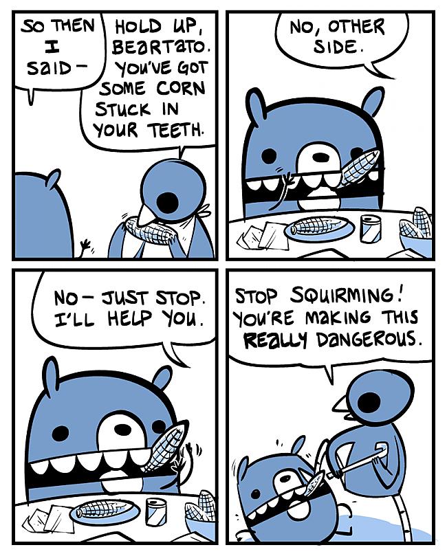  Autors: tifaanija Nedroid comics! Beartato & Reginald <3