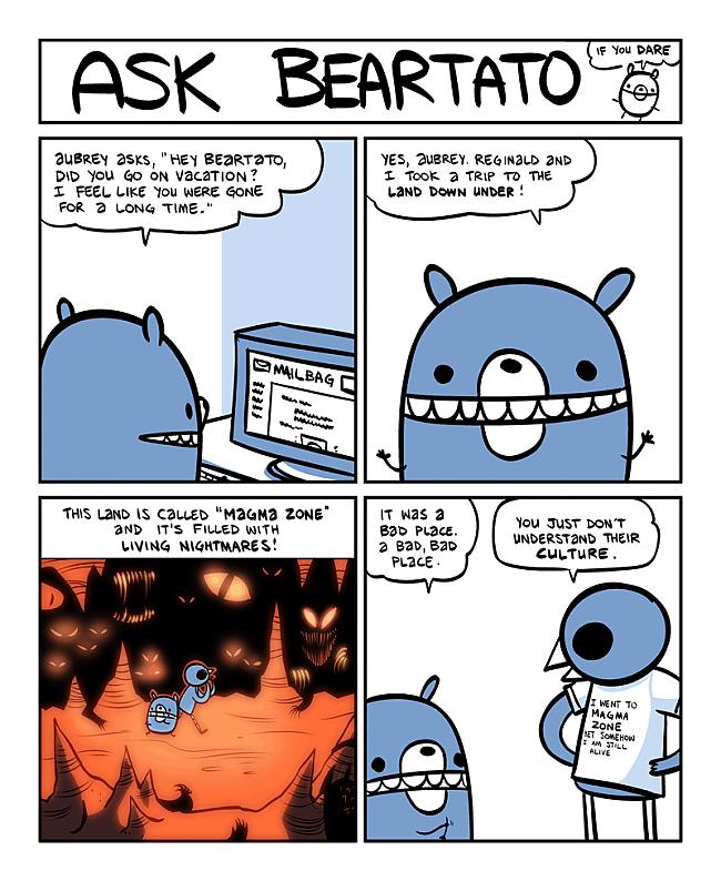  Autors: tifaanija Nedroid comics! Beartato & Reginald <3