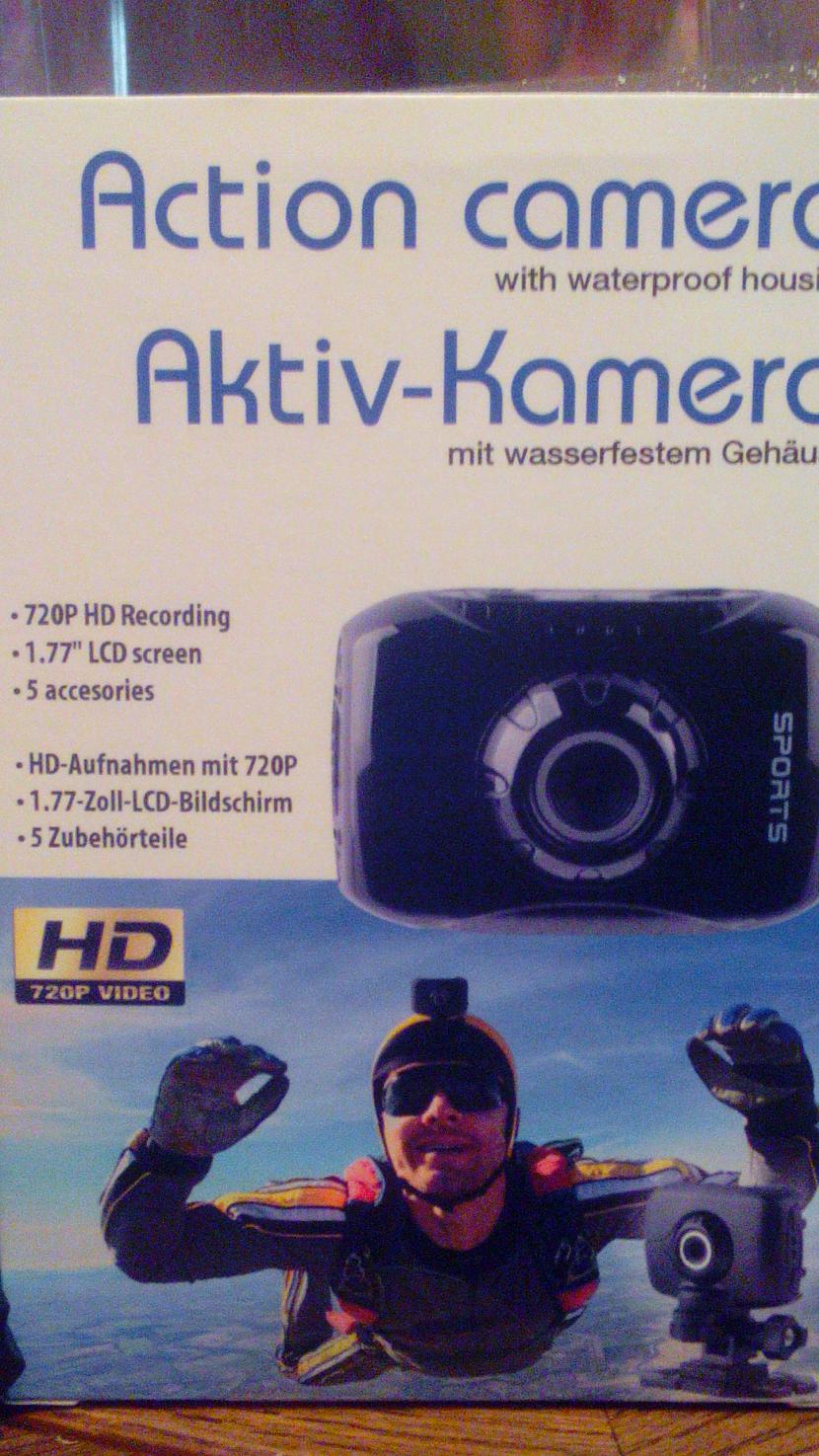 Kameras galvenās... Autors: Frēze Action camera 720p HD Sports