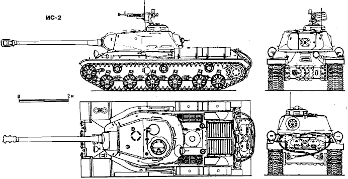 Projektēts 1943gadaRažots... Autors: KŪMIŅŠ Tanku sērija IS ( jeb Iosif Stalin )