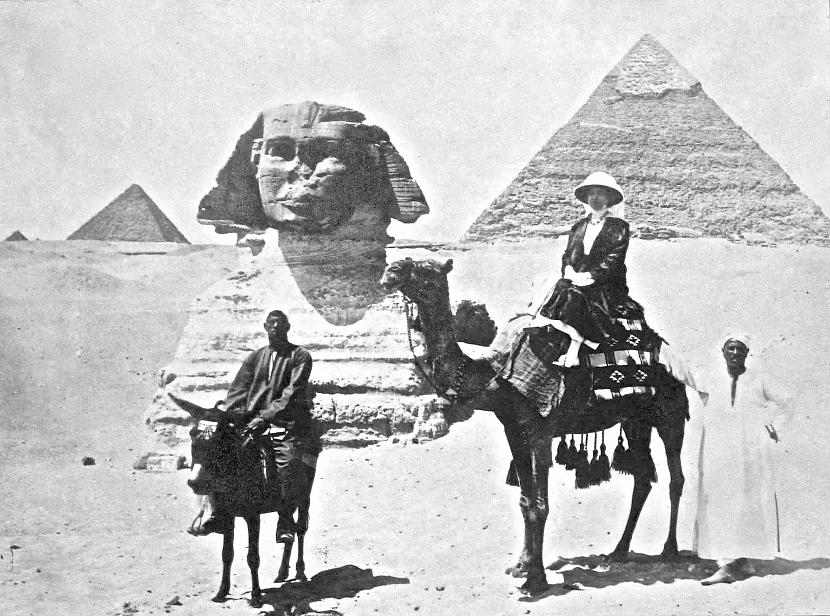 1914 gads Sfinksa pirms... Autors: Prāta Darbnīca Neparastas vēstures fotogrāfijas (2.daļa)