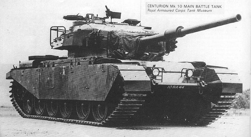 5CENTURIONVēl viens britu... Autors: janchuks 24 Kam lielāka kule, jeb TOP 10 tanki bruņoto konfliktu vēsturē