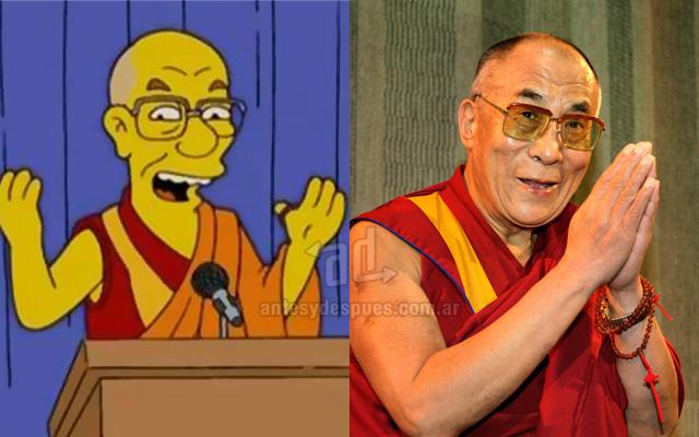 Dalai Lama Autors: forever clear Reāli cilvēki Simpsonos