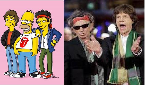 The Rolling Stones Autors: forever clear Reāli cilvēki Simpsonos 4