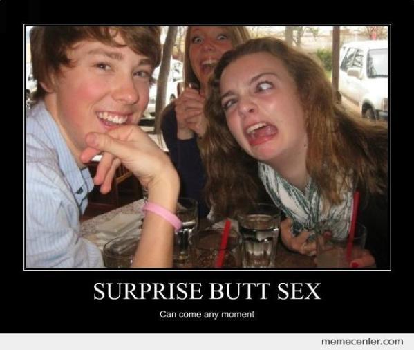 Surprise Buttsex Video