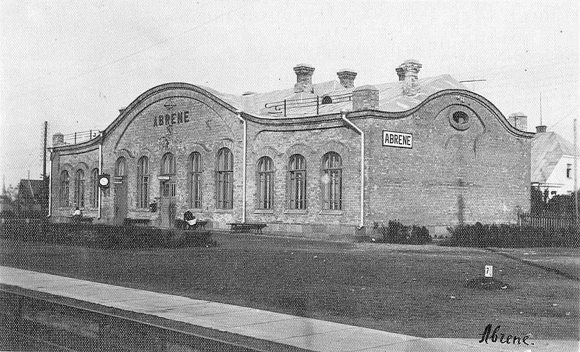 ABRENEStacija atklāta 1872gadā... Autors: Carloss Dzelzceļa stacijas un pieturas punkti līnijā Gulbene-Abrene