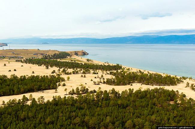  Autors: Hello Baikāla ezers un apkārtne no putna lidojuma.