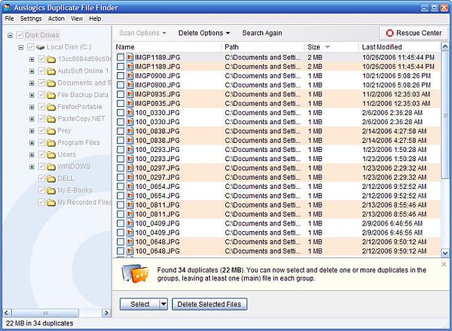 Auslogics Duplicate File... Autors: Werkis2 Bezmaksas programmas, lai redzētu, kur pazudusi vieta cietajā diskā/datunesējā !