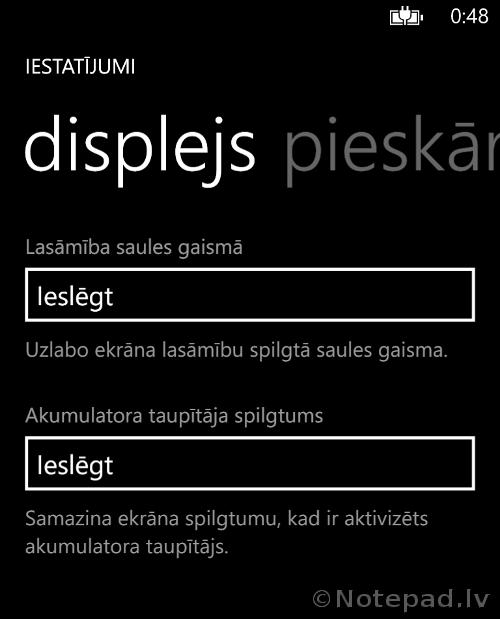 Arī ekrāns ir lielisks Nokia... Autors: Fosilija Tests: Nokia Lumia 920 - Nokia atkal uz viļņa?