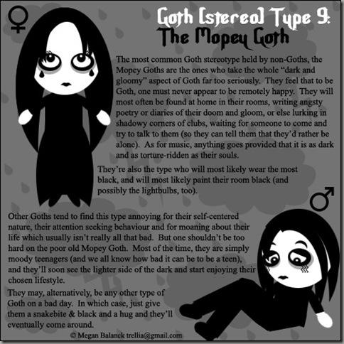  Autors: infectedgrrl Goth Types