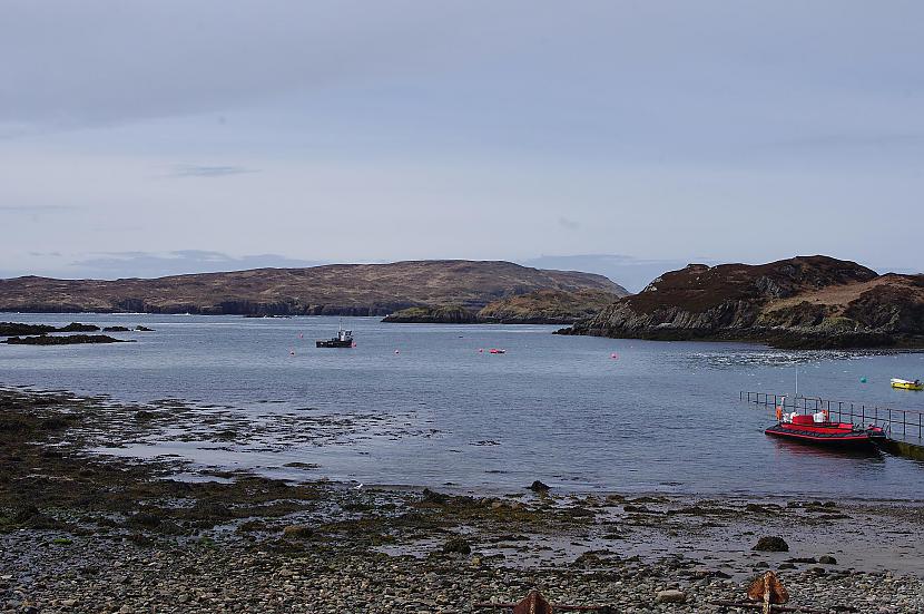 Handa sala redzama fonā... Autors: AnotherShe Manas mīļākās salas Skotijā – Handa
