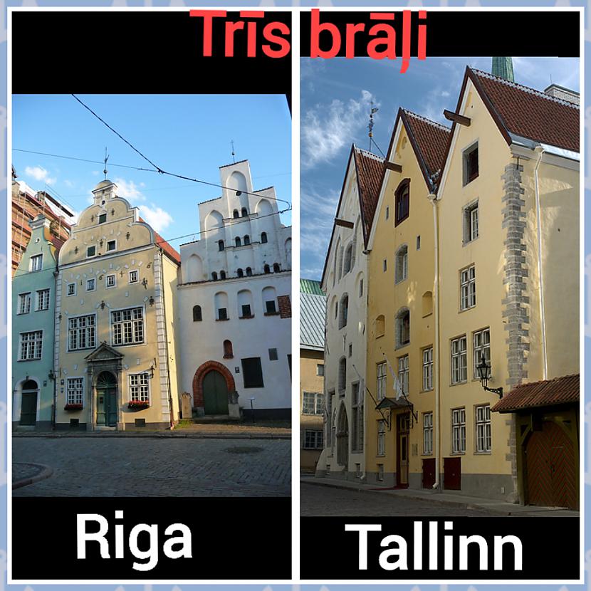 trīs brāļi Igaunijā un Latvijā Autors: ghost07 Rīga vs Pasaule (Līdzības) 2 daļa