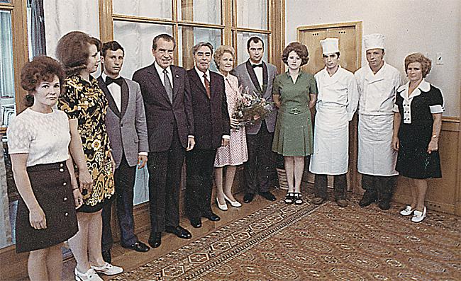 Brežņevs un Niksons ar Kremļa... Autors: Raziels Karaļu pavāri - pavāru karaļi