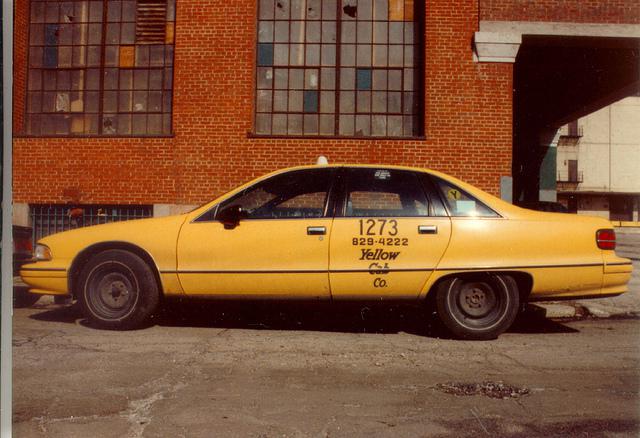 Un Chevrolet Caprice 19911993 Autors: Fosilija Ņujorkas Taksometri.