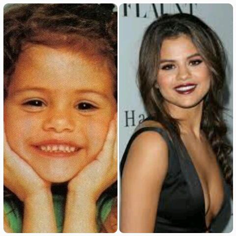 Selena Gomez Autors: Fosilija Slavenibas berniba un tagad