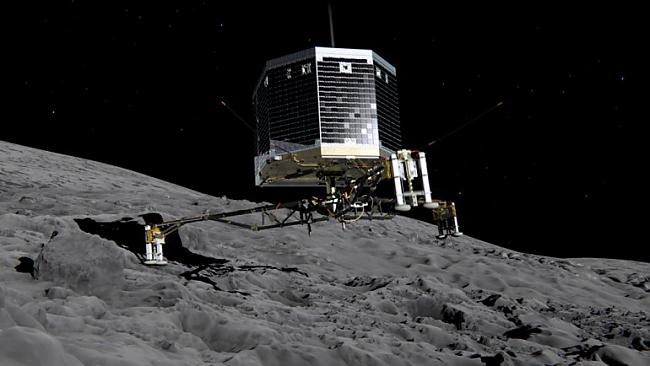 nbspNo Rosetta zondes tiks... Autors: kasītis no simpsoniem D Apbrīnojamas kosmosa ainavu fotogrāfijas. Apskati komētu tuvplānā!