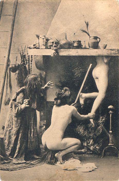 Raganu sabats Parīzē 1910 gads Autors: Fosilija Baisas un reālas bildes no pagātnes