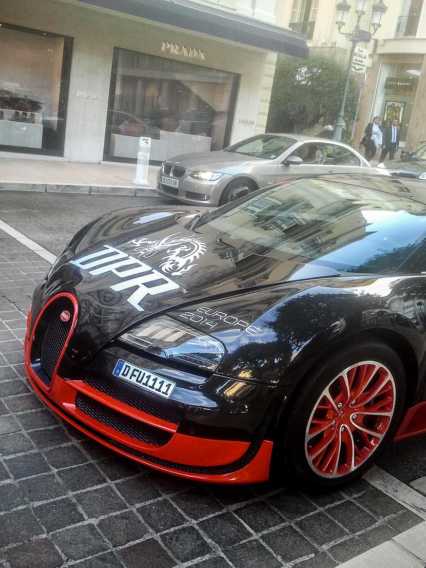  Autors: Budzisss Bugatti un citi superauto Monako ielās