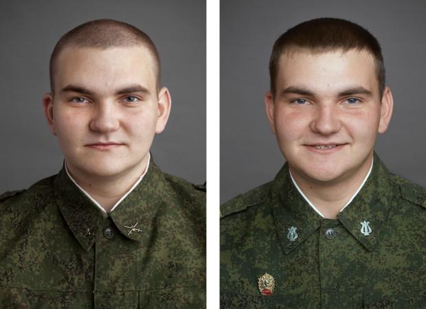  Autors: The Frozen Kā cilvēks izskatās pirms un pēc armijas?
