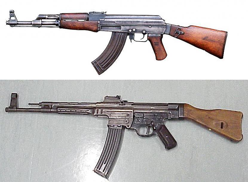 AK47 vs Stg44Kā jau daudzi zin... Autors: Fosilija Krievu nozagtās idejas.