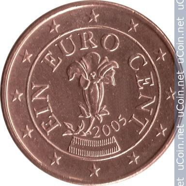 1 centa monētanbspMonētas... Autors: KASHPO24 Austrijas eiro monētas