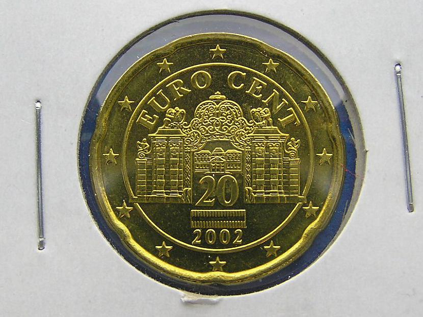 20 centu monēta Monētas... Autors: KASHPO24 Austrijas eiro monētas