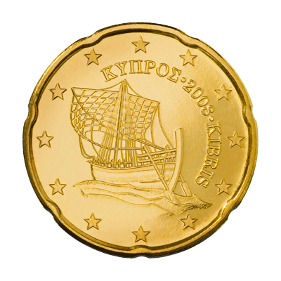 20 centu monētas reversa... Autors: KASHPO24 Kipras eiro monētas.
