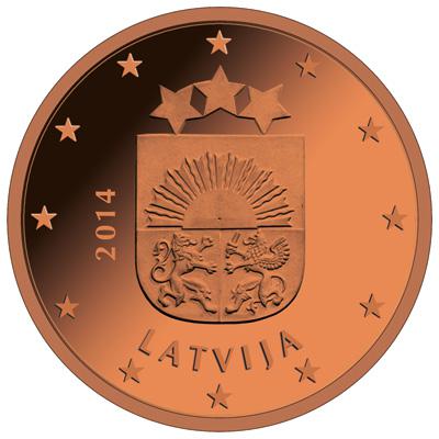 1 centa monētas reversa attēls... Autors: KASHPO24 Latvijas eiro monētas.