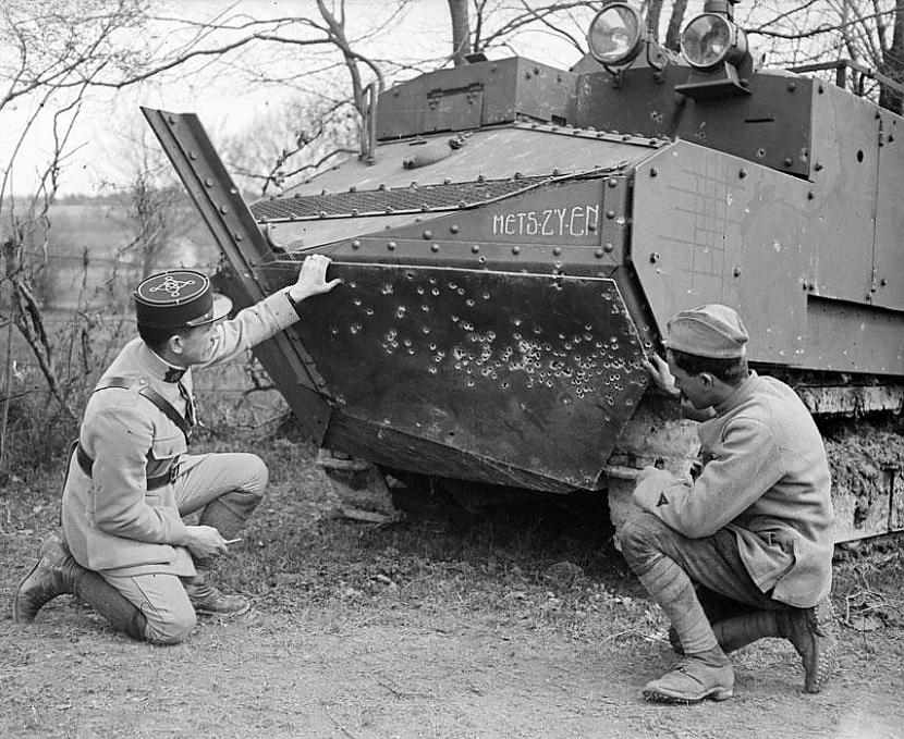nbsp nbsp Patiesībā lielgabalu... Autors: Mao Meow Schneider CA 1 – Francijas pirmais tanks.