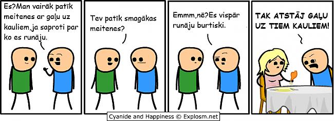  Autors: Bigmaneds Cyanide&Happiness Latviski 5.daļa