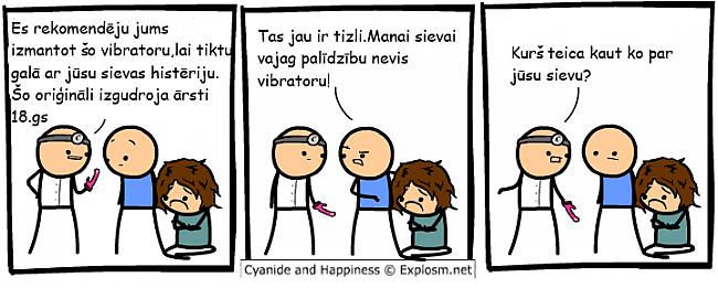  Autors: Bigmaneds Cyanide&Happiness Latviski 5.daļa