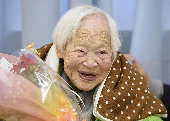 Tā pati Mikao Okava  svin savu... Autors: Lords Lanselots 5 paši vecākie cilvēki pasaulē, piedzīvojuši 3 simtgades
