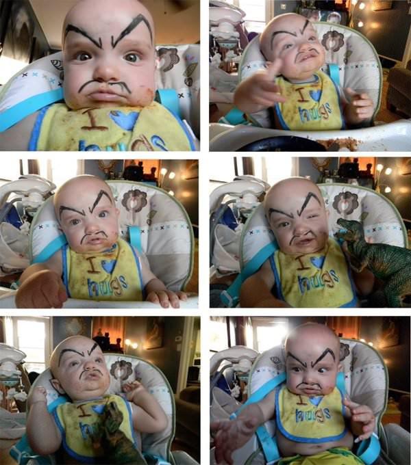  Autors: Trakais Jēgers Kā bērni izskatītos,ja tiem augtu sejas apmatojums?