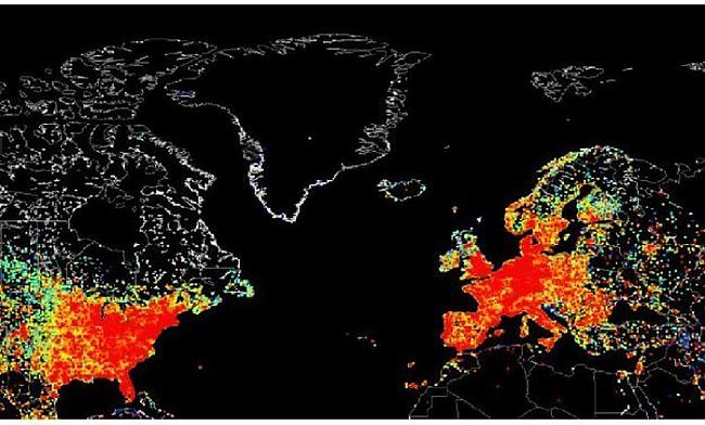  Autors: BodyBoard Šī pasaules karte parāda interneta lietošanu visā pasaulē!
