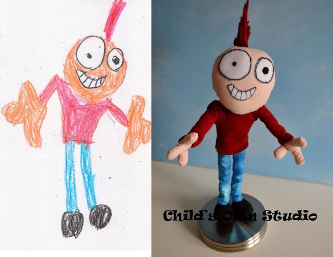 Hanters 5 gadi Autors: MazAa888 Pēc bērnu zīmējumiem veidotas rotaļlietas