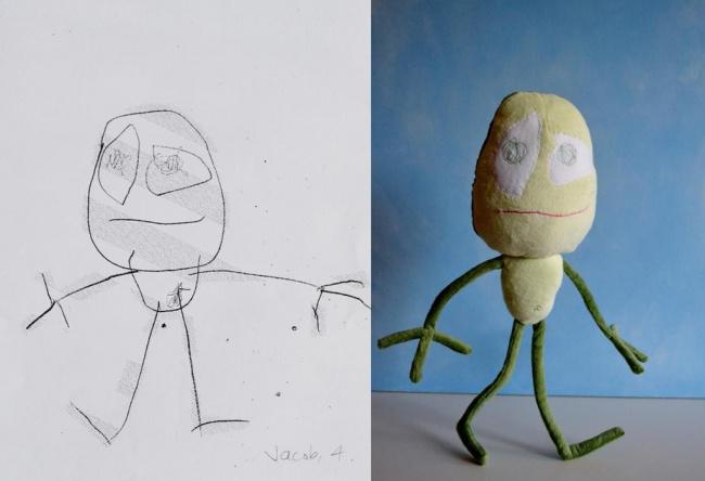 Jēkabs 4 gadi Autors: MazAa888 Pēc bērnu zīmējumiem veidotas rotaļlietas