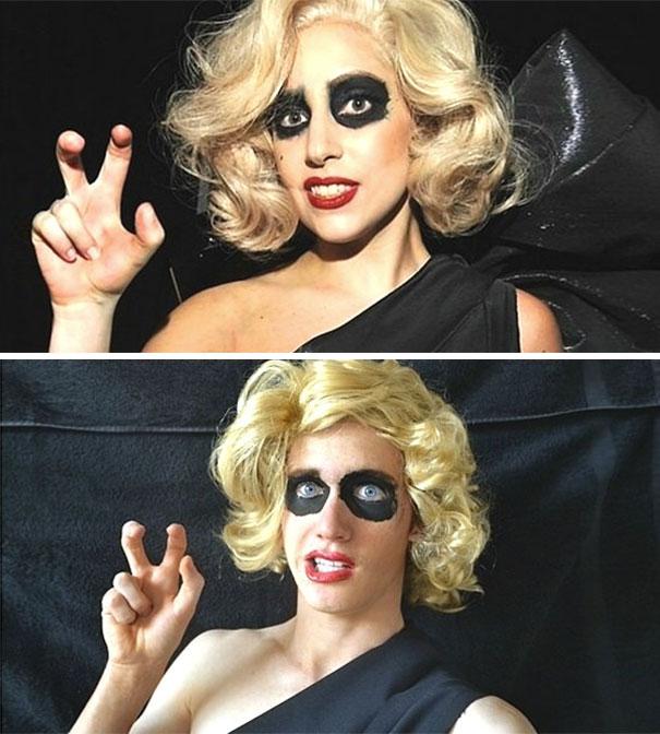 Lady Gaga Autors: Trakais Jēgers 17 gadīgs jaunietis imitē slavenības