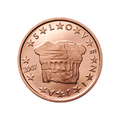 Uz 2 centu monētas ir attēlots... Autors: KASHPO24 Slovēnijas eiro monētas